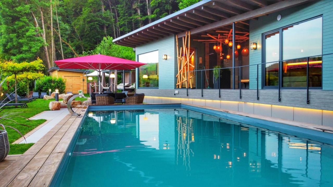 Hotel Erasmus - Mein Genuss- Und Wellnesshotel Trassem Luaran gambar