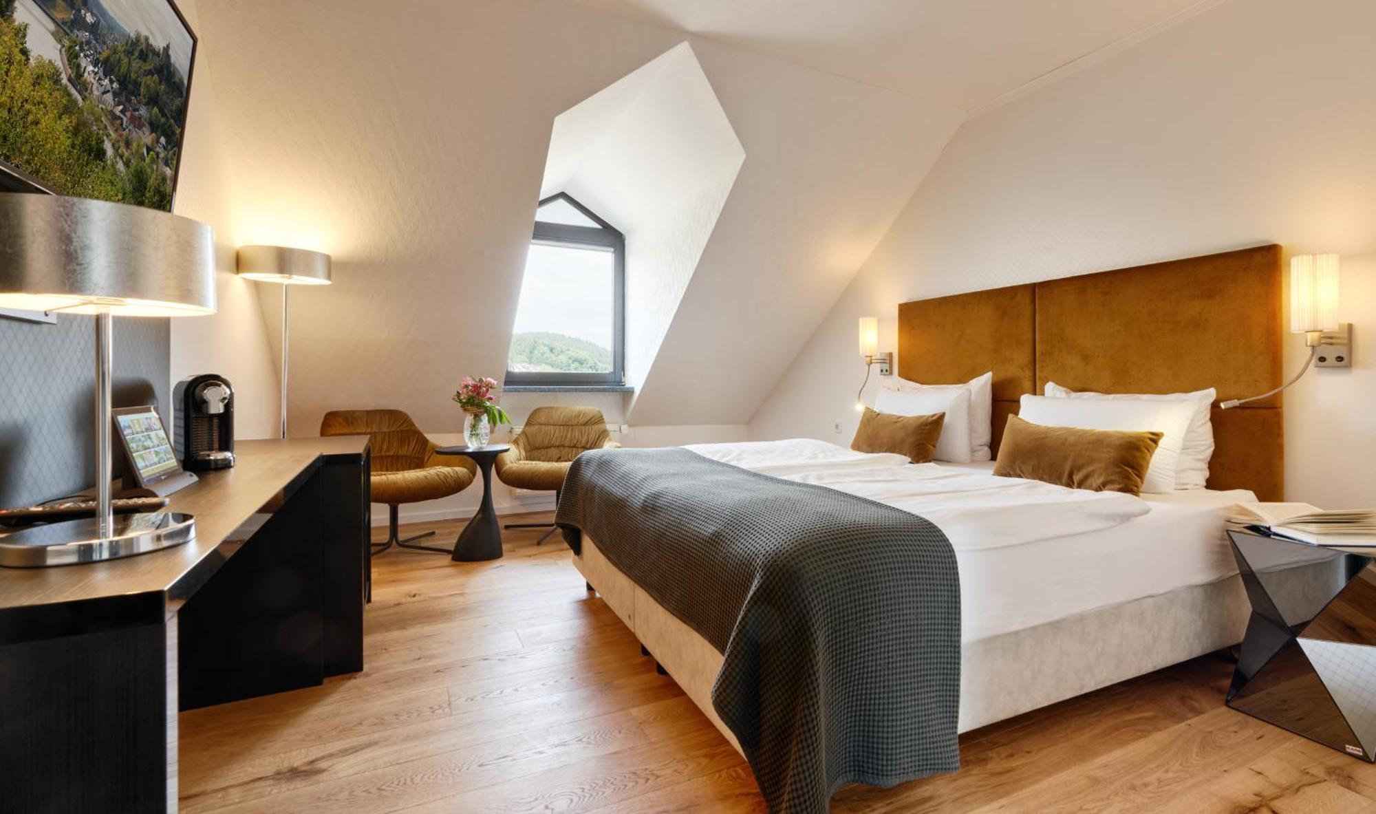 Hotel Erasmus - Mein Genuss- Und Wellnesshotel Trassem Bilik gambar